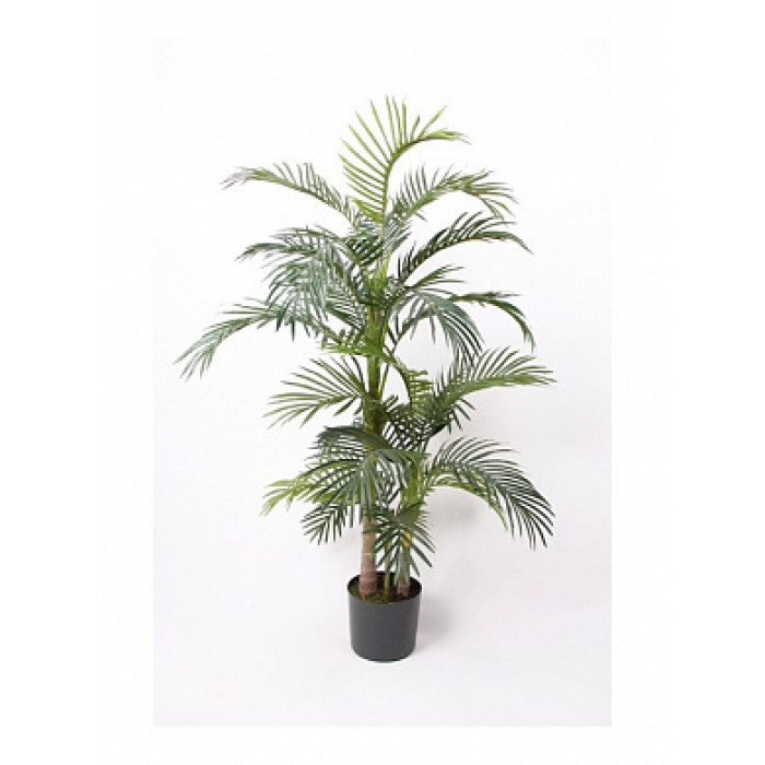 Искусств.растение "Пальма Арека", пластик, 130 см в горшке  из пластика