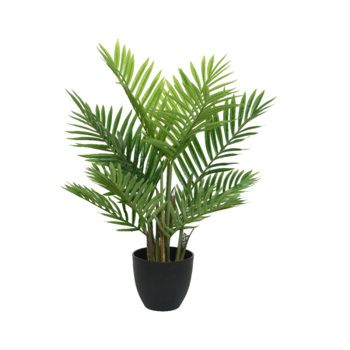 Искусств.растение "Пальма" в горшке, д.61х73 см, пластик, зеленый